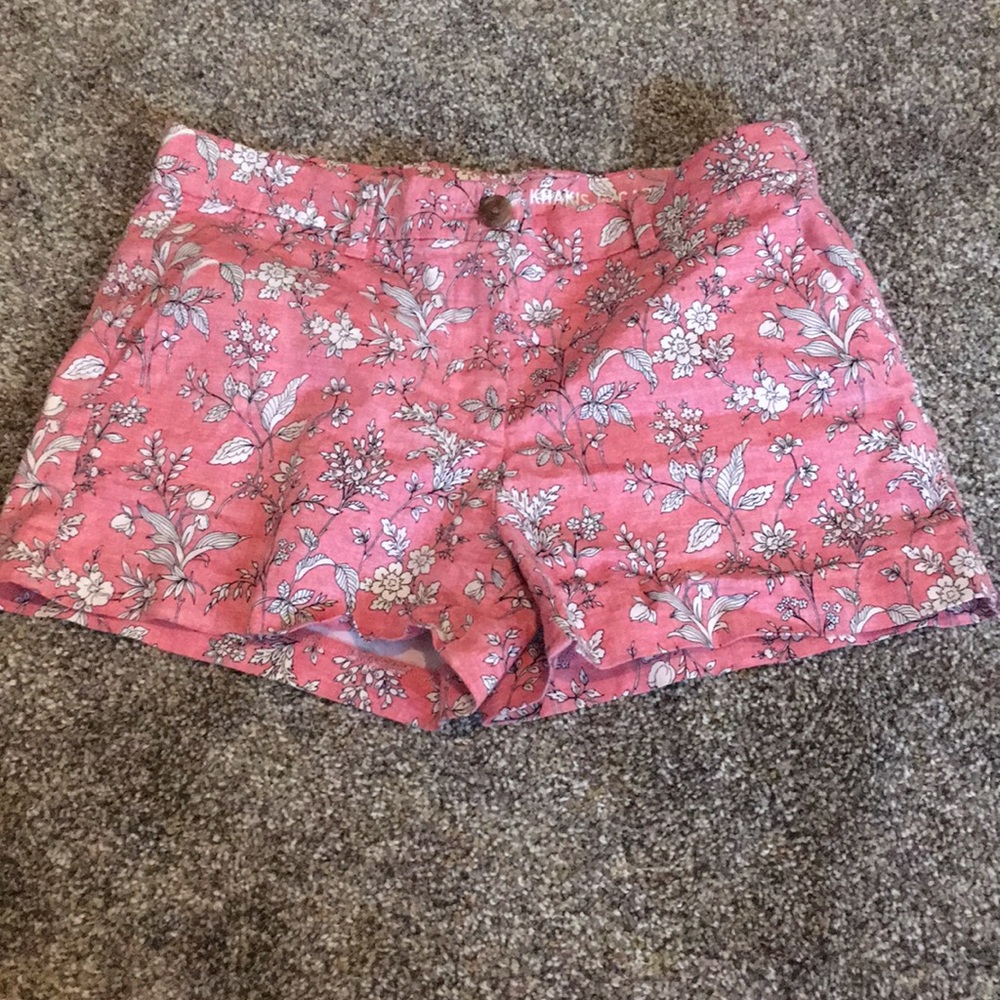 GAP Pink Floral Shorts
